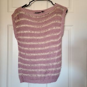 Sleeveless Sweater Top